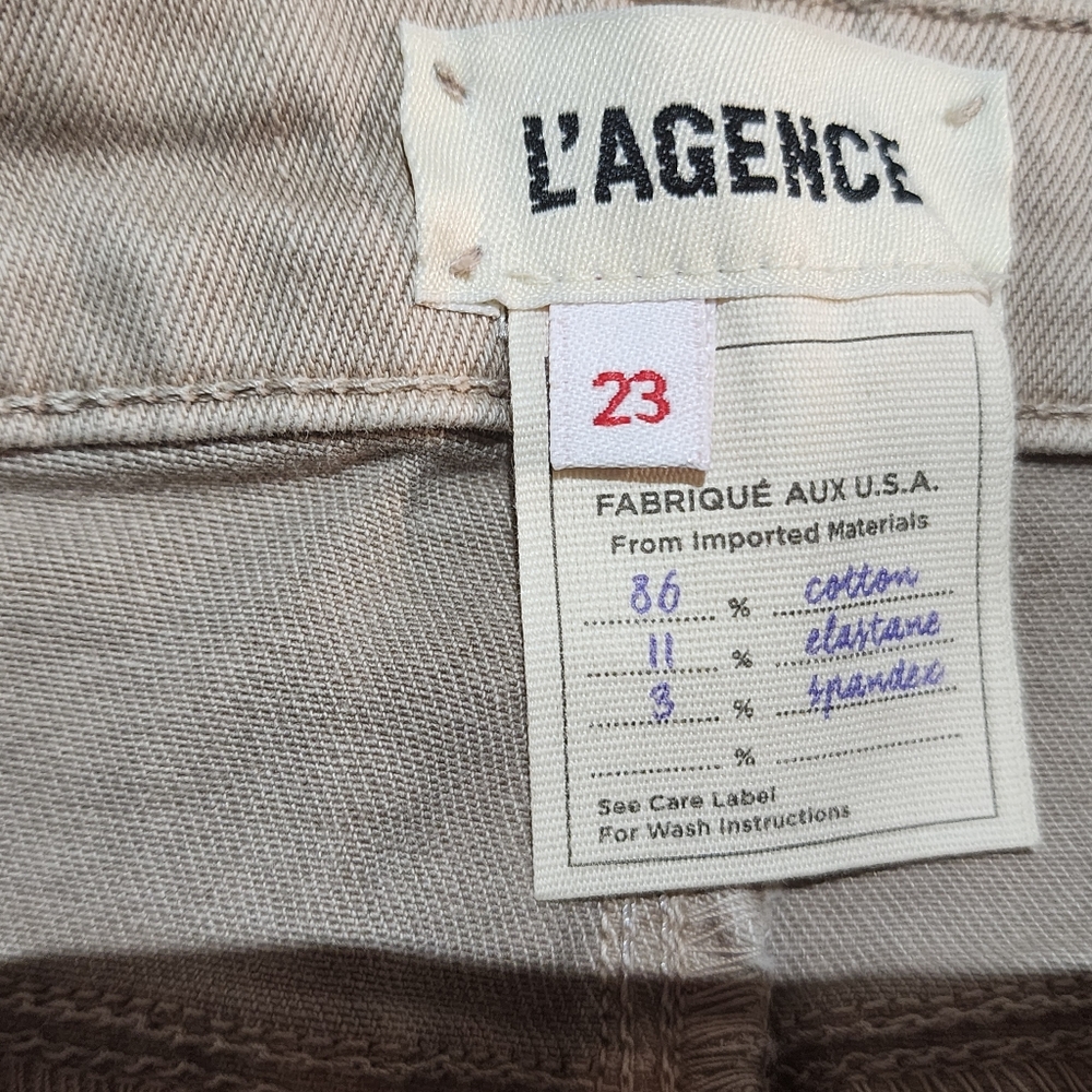 L'AGENCE Margot High Rise Skinny NWT Size 23 - Picture 11 of 13